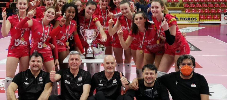 Complimenti alle Farfalline UYBA  U14